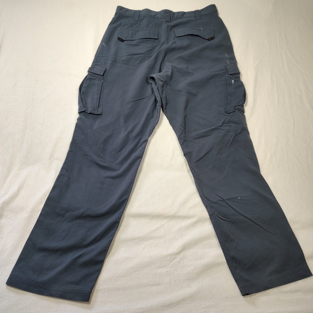 Arborwear Mens Tech Cargo Pants 36x34 Gray Blue Nylon Tree Climbers Work Utility - Picture 9 of 11